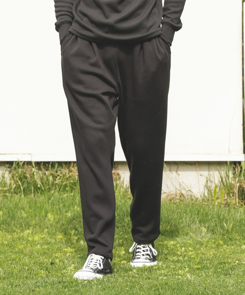 MR.OLIVE(ミスターオリーブ)の「SUPER HEAT JERSEY / TAPERED EASY KNIT PANTS(スウェットパンツ・メンズ・グレー/ブラック/カーキ・SMALL/MEDIUM/LARGE)」の19枚目の写真