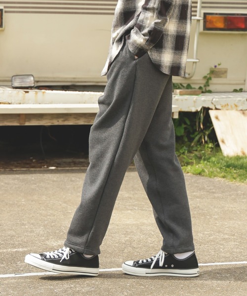 MR.OLIVE(ミスターオリーブ)の「SUPER HEAT JERSEY / TAPERED EASY KNIT PANTS(スウェットパンツ・メンズ・グレー/ブラック/カーキ・SMALL/MEDIUM/LARGE)」の16枚目の写真