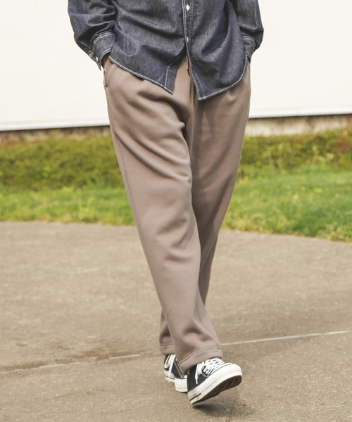 MR.OLIVE(ミスターオリーブ)の「SUPER HEAT JERSEY / TAPERED EASY KNIT PANTS(スウェットパンツ・メンズ・グレー/ブラック/カーキ・SMALL/MEDIUM/LARGE)」の12枚目の写真