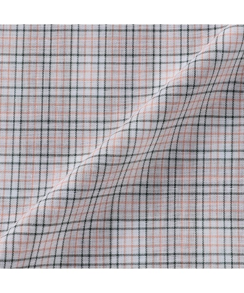 TOKYO SHIRTS(トウキョウシャツ)の「【Pitta Re:)】ふわっとガーゼシャツ 七分袖 綿100% レディースカジュアルシャツ(シャツ/ブラウス・レディース・オレンジ・S/M/L/LL)」の2枚目の写真