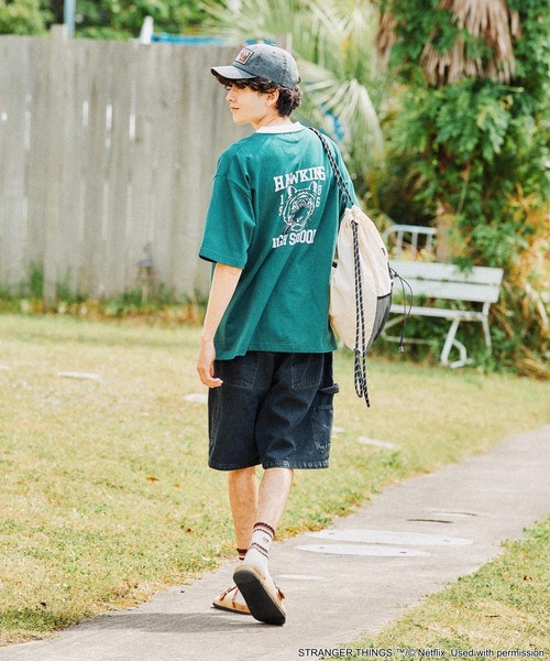 niko and...（ニコアンド）の「【STRANGER THINGS】コラボ ライン刺繍2Pソックス（ソックス/靴下・メンズ・ホワイト/アイボリー・FREE）」の9枚目の写真