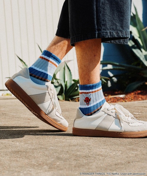 niko and...（ニコアンド）の「【STRANGER THINGS】コラボ ライン刺繍2Pソックス（ソックス/靴下・メンズ・ホワイト/アイボリー・FREE）」の13枚目の写真