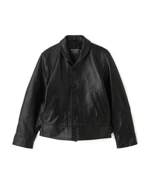 Schott（ショット）の「Schott/ショット/230US COSSACK JACKET/レザー コサックジャケット（ライダースジャケット・メンズ・ブラック・42/40/38/36）」の17枚目の写真