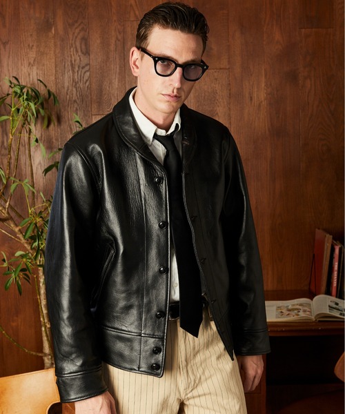 Schott/ショット/230US COSSACK JACKET/レザー コサックジャケット
