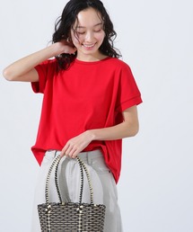 N.（N. Natural Beauty Basic） | ステッチ半袖Tシャツ(Tシャツ/カットソー)