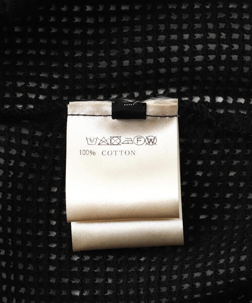 ROYAL FLASH（ロイヤルフラッシュ）の「A.F ARTEFACT/エーエフ・アーティファクト/メッシュニット タンクトップ（タンクトップ・メンズ・ブラック・3）」の11枚目の写真