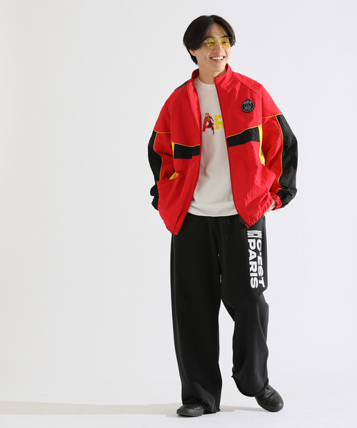 EVA × パリスサンジェルマン / EVA*PSG JP PIPING TOP EVA*PSG】 JP PIPING TOP（その他ブルゾン／アウター）｜Paris