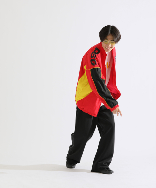 EVA × パリスサンジェルマン / EVA*PSG JP PIPING TOP EVA*PSG】 JP PIPING TOP（その他ブルゾン／アウター）｜Paris