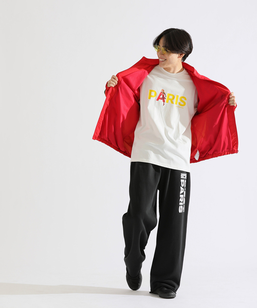 EVA × パリスサンジェルマン / EVA*PSG JP PIPING TOP EVA*PSG】 JP PIPING TOP（その他ブルゾン／アウター）｜Paris