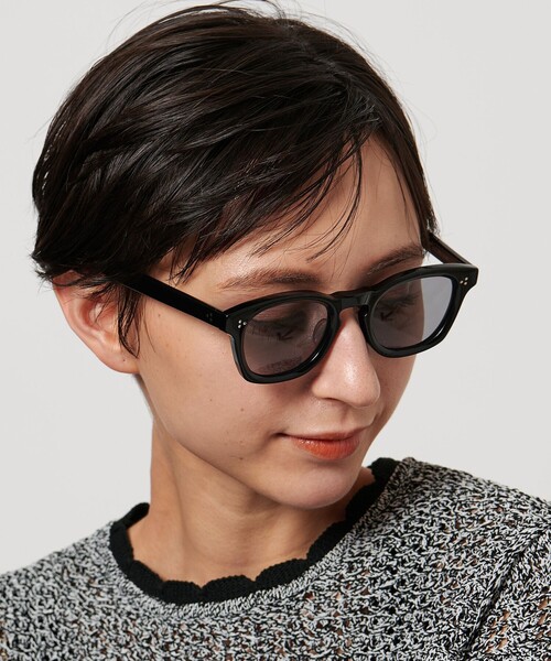 新品【BLANC.. 】2025SS NEWモデル サングラス BE011 黒 BLANC..＞BE011 サングラス（サングラス）｜BLANC..（ブラン）の