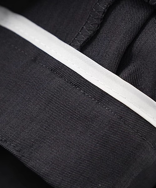 aimoha（アイモハ）の「ハイウエストタックワイドパンツ（スラックス・レディース・グレー/ブラック/ライトベージュ・LARGE/MEDIUM/SMALL）」の17枚目の写真