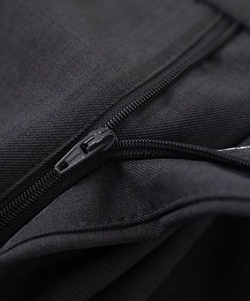 aimoha（アイモハ）の「ハイウエストタックワイドパンツ（スラックス・レディース・グレー/ブラック/ライトベージュ・LARGE/MEDIUM/SMALL）」の19枚目の写真