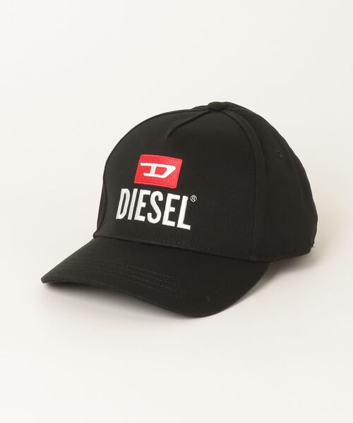 DIESEL KIDS（ディーゼルキッズ）の「DIESEL(ディーゼル)Kids & Junior ブランドロゴキャップ（キャップ・キッズ・ブラック/ホワイト/ネイビー・Ⅱ/Ⅲ）」の2枚目の写真