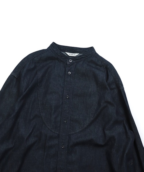D.M.G.（ドミンゴ）の「[D.M.G / ディーエムジー] 6ozデニム ギャザーロングシャツ（シャツ/ブラウス・レディース・ワンウォッシュ・2/3）」の14枚目の写真