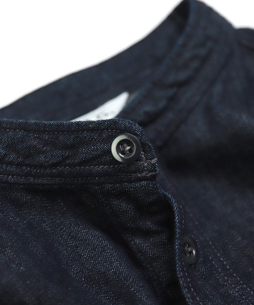 D.M.G.（ドミンゴ）の「[D.M.G / ディーエムジー] 6ozデニム ギャザーロングシャツ（シャツ/ブラウス・レディース・ワンウォッシュ・2/3）」の15枚目の写真