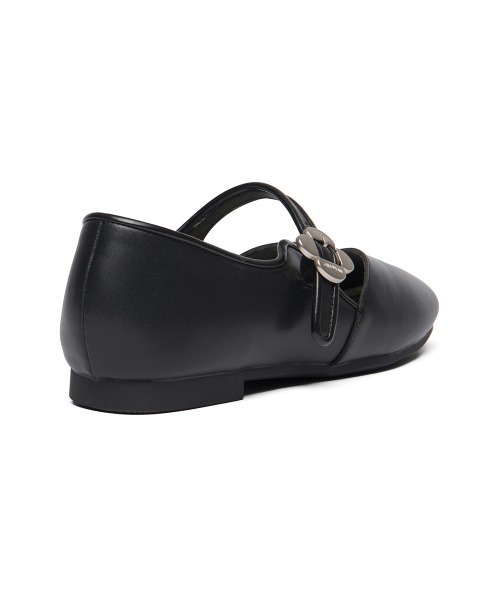 ROCKFISH WEATHERWEAR（ロックフィッシュウェザーウェア）の「[X MINJUKIM] FLORAL BUCKLE MARYJANES（バレエシューズ・レディース・クリーム/ピンク/シルバー/ブラック・24.5cm/25.0cm/24.0cm/23.5cm/23.0cm）」の11枚目の写真