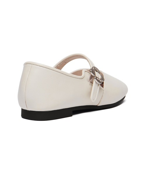 X MINJUKIM] FLORAL BUCKLE MARYJANES（バレエシューズ）｜ROCKFISH