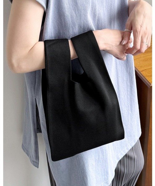 reca（レカ）の「ハンドリストBAG（ハンドバッグ・レディース・グリーン/レッド/レモンイエロー/アイボリー/ブラック/ブラウン系その他・ONE SIZE）」の3枚目の写真