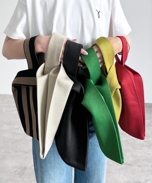 reca（レカ）の「ハンドリストBAG（ハンドバッグ・レディース・グリーン/レッド/レモンイエロー/アイボリー/ブラック/ブラウン系その他・ONE SIZE）」の12枚目の写真