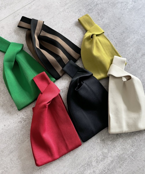 reca（レカ）の「ハンドリストBAG（ハンドバッグ・レディース・グリーン/レッド/レモンイエロー/アイボリー/ブラック/ブラウン系その他・ONE SIZE）」の15枚目の写真