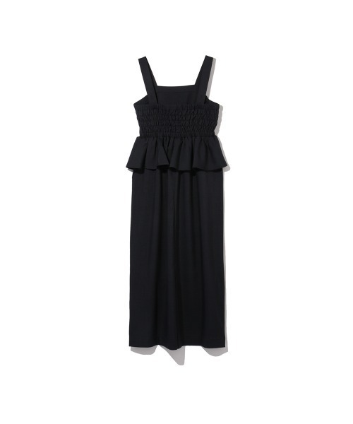 ketty（ケティ）の「麻調ライトツイルアンサンブル≪手洗い可能≫（ワンピース・レディース・ネイビー/ベージュ・M）」の10枚目の写真