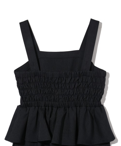 ketty（ケティ）の「麻調ライトツイルアンサンブル≪手洗い可能≫（ワンピース・レディース・ネイビー/ベージュ・M）」の13枚目の写真