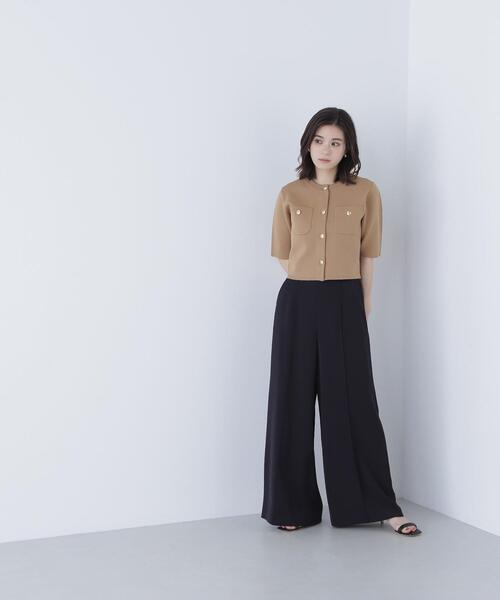 NATURAL BEAUTY BASIC(ナチュラルビューティーベーシック)の「◇リラクシーワイドパンツ(その他パンツ・レディース・オフホワイト/ブラック/ブラウン・SMALL/MEDIUM/P/S)」の11枚目の写真