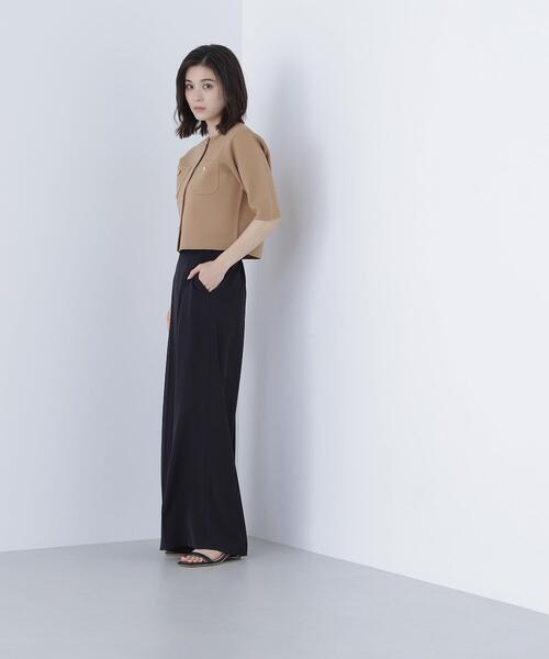 NATURAL BEAUTY BASIC(ナチュラルビューティーベーシック)の「◇リラクシーワイドパンツ(その他パンツ・レディース・オフホワイト/ブラック/ブラウン・SMALL/MEDIUM/P/S)」の12枚目の写真
