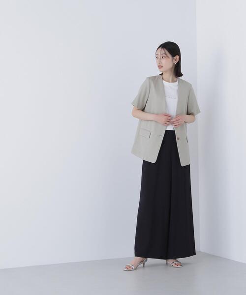 NATURAL BEAUTY BASIC(ナチュラルビューティーベーシック)の「◇リラクシーワイドパンツ(その他パンツ・レディース・オフホワイト/ブラック/ブラウン・SMALL/MEDIUM/P/S)」の13枚目の写真
