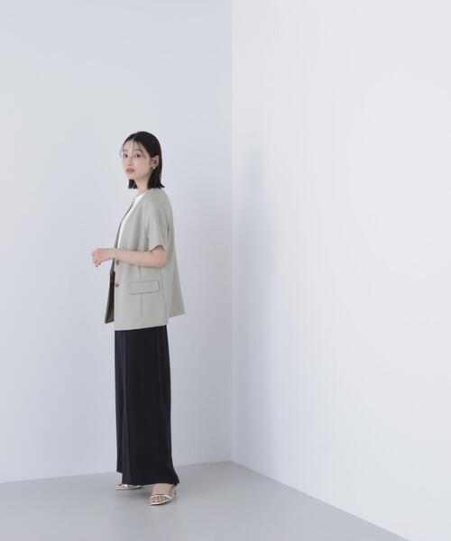NATURAL BEAUTY BASIC(ナチュラルビューティーベーシック)の「◇リラクシーワイドパンツ(その他パンツ・レディース・オフホワイト/ブラック/ブラウン・SMALL/MEDIUM/P/S)」の14枚目の写真