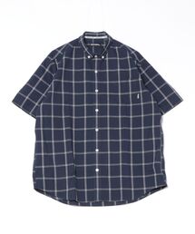 Eddie Bauer | コットンリネン 半袖 チェックシャツ(シャツ/ブラウス)