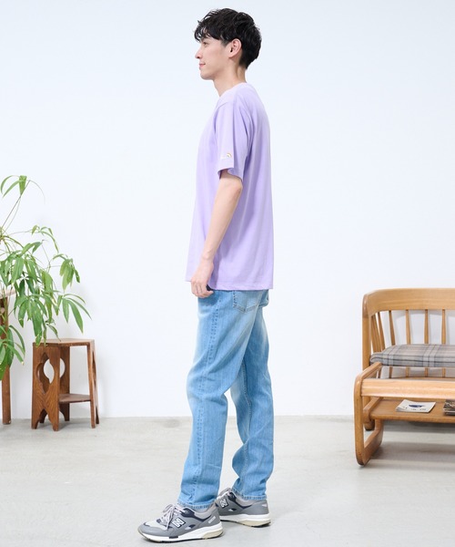 Arnold Palmer(アーノルドパーマー)の「シェア レイングラフィック Tシャツ(Tシャツ/カットソー・レディース・ホワイト/ライラック・M/S/LL/L/XS)」の18枚目の写真