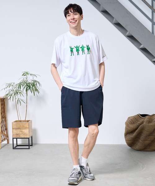 Arnold Palmer(アーノルドパーマー)の「シェア レイングラフィック Tシャツ(Tシャツ/カットソー・レディース・ホワイト/ライラック・M/S/LL/L/XS)」の9枚目の写真