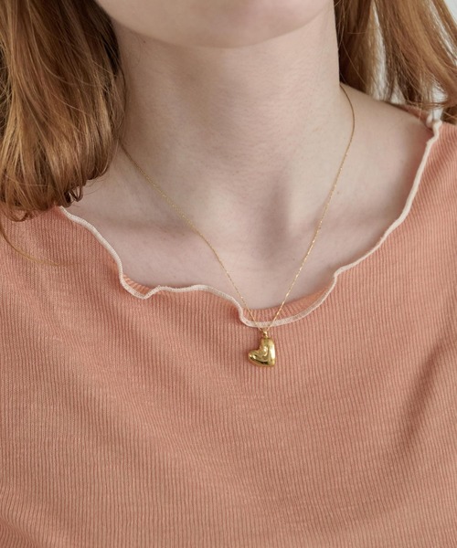 Crisp（クリスプ）の「ハートネックレス（ネックレス・レディース・ゴールド・FREE）」の5枚目の写真