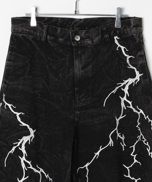 3.3 Field Trip （3.3フィールドトリップ）の「3.3 Field Trip／サンダークラックデニム（デニムパンツ・メンズ・ブラック・MEDIUM/LARGE）」の7枚目の写真