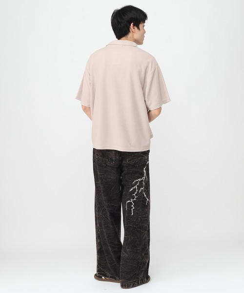 3.3 Field Trip （3.3フィールドトリップ）の「3.3 Field Trip／サンダークラックデニム（デニムパンツ・メンズ・ブラック・MEDIUM/LARGE）」の12枚目の写真