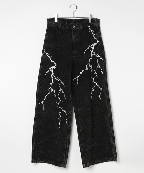 3.3 Field Trip （3.3フィールドトリップ）の「3.3 Field Trip／サンダークラックデニム（デニムパンツ・メンズ・ブラック・MEDIUM/LARGE）」の15枚目の写真