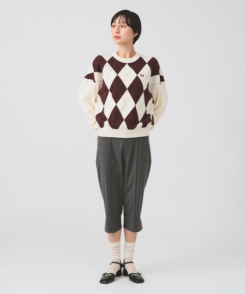 Ray BEAMS(レイビームス)の「ストレッチ カプリ パンツ(その他パンツ・レディース・ブラック/グレー・1/0)」の22枚目の写真