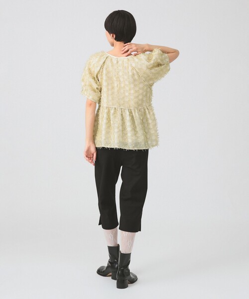 Ray BEAMS(レイビームス)の「ストレッチ カプリ パンツ(その他パンツ・レディース・ブラック/グレー・1/0)」の8枚目の写真