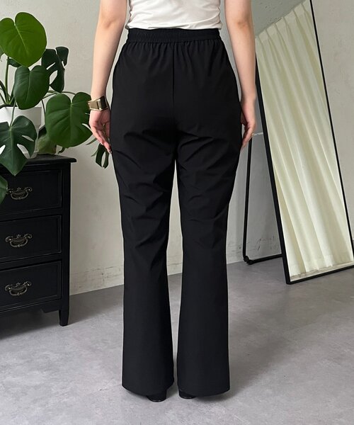 prose verse（プロズヴェール）の「【UVカット】水陸両用ストレッチスリットフレアパンツ（ラッシュガード・レディース・ブラック・PL/PM/LARGE/MEDIUM）」の15枚目の写真