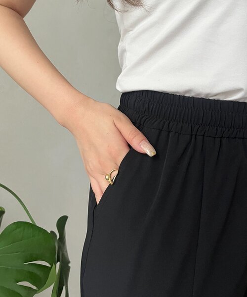 prose verse（プロズヴェール）の「【UVカット】水陸両用ストレッチスリットフレアパンツ（ラッシュガード・レディース・ブラック・PL/PM/LARGE/MEDIUM）」の17枚目の写真