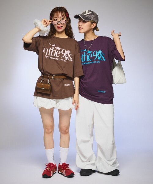 ODD STUDIO（オッドスタジオ）の「【OddStudio】アソートグラフィックデザインTEE（Tシャツ/カットソー・レディース・ホワイト系その他/イエロー/ブルー/ブラウン/レッド/パープル/ブラック/ホワイト・MEDIUM/LARGE）」の9枚目の写真