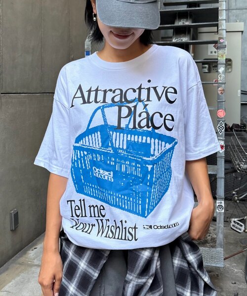 ODD STUDIO（オッドスタジオ）の「【OddStudio】アソートグラフィックデザインTEE（Tシャツ/カットソー・レディース・ホワイト系その他/イエロー/ブルー/ブラウン/レッド/パープル/ブラック/ホワイト・MEDIUM/LARGE）」の11枚目の写真