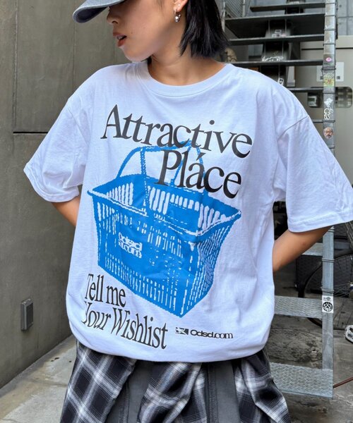 ODD STUDIO（オッドスタジオ）の「【OddStudio】アソートグラフィックデザインTEE（Tシャツ/カットソー・レディース・ホワイト系その他/イエロー/ブルー/ブラウン/レッド/パープル/ブラック/ホワイト・MEDIUM/LARGE）」の12枚目の写真