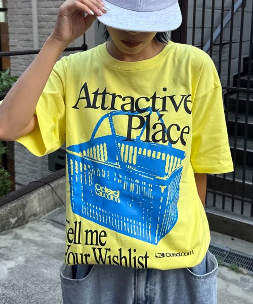 ODD STUDIO（オッドスタジオ）の「【OddStudio】アソートグラフィックデザインTEE（Tシャツ/カットソー・レディース・ホワイト系その他/イエロー/ブルー/ブラウン/レッド/パープル/ブラック/ホワイト・MEDIUM/LARGE）」の17枚目の写真