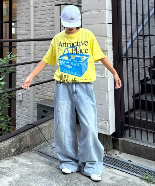 ODD STUDIO（オッドスタジオ）の「【OddStudio】アソートグラフィックデザインTEE（Tシャツ/カットソー・レディース・ホワイト系その他/イエロー/ブルー/ブラウン/レッド/パープル/ブラック/ホワイト・MEDIUM/LARGE）」の18枚目の写真