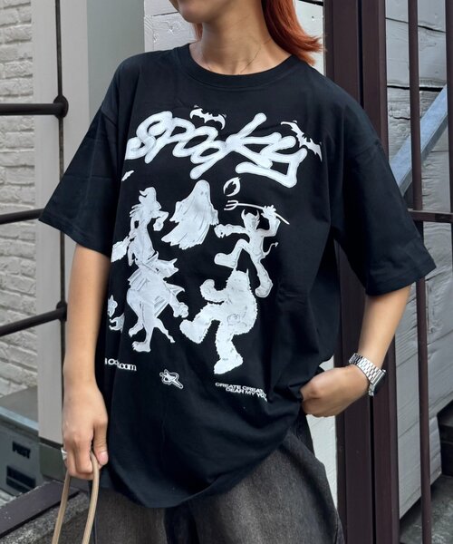 ODD STUDIO（オッドスタジオ）の「【OddStudio】アソートグラフィックデザインTEE（Tシャツ/カットソー・レディース・ホワイト系その他/イエロー/ブルー/ブラウン/レッド/パープル/ブラック/ホワイト・MEDIUM/LARGE）」の3枚目の写真