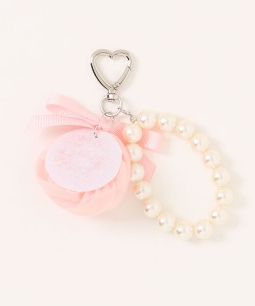 flower（フラワー）の「ローズチャーム（キーホルダー・レディース・アイボリー/ピンク・FREE）」の19枚目の写真