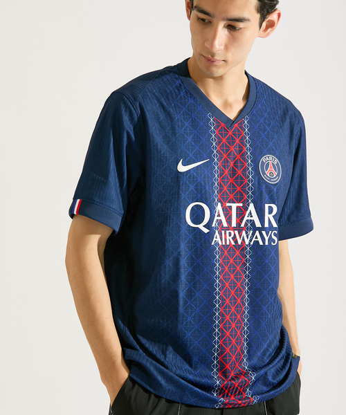 NIKE（ナイキ）の「【NIKE / ナイキ】PSG M NK DFADV JSY SS MATCH HM HJ4547-411（Tシャツ/カットソー・メンズ・ネイビー・SMALL/MEDIUM/LARGE/X-LARGE/XX-LARGE）」の2枚目の写真