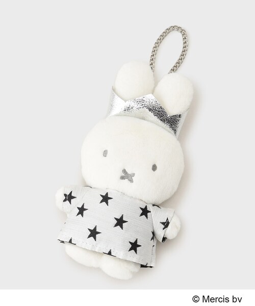 OPAQUE.CLIP（オペークドットクリップ）の「【新色追加！】miffy ｘ OPAQUE.CLIP 70THドールチャーム（チャーム・レディース・ホワイト系9/ブラック/オフホワイト/モスグリーン系/ゴールド系その他・00）」の3枚目の写真